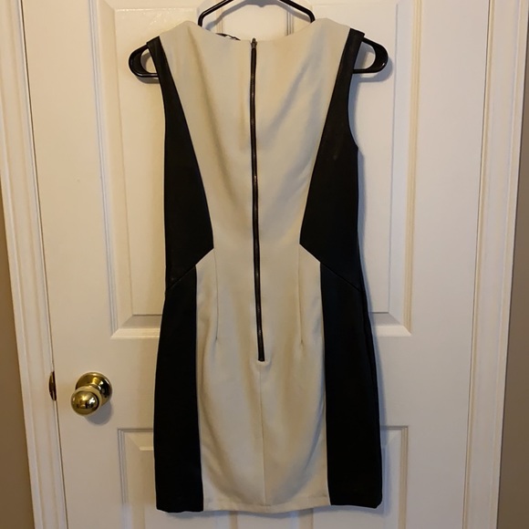 Faux Leather Dress - Picture 2 of 2